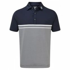 Footjoy Lisle Engineered Pin Stripe Shirt 84466