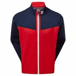 Footjoy Hydrolite Waterproof Golf Jacket Black/Red 87978