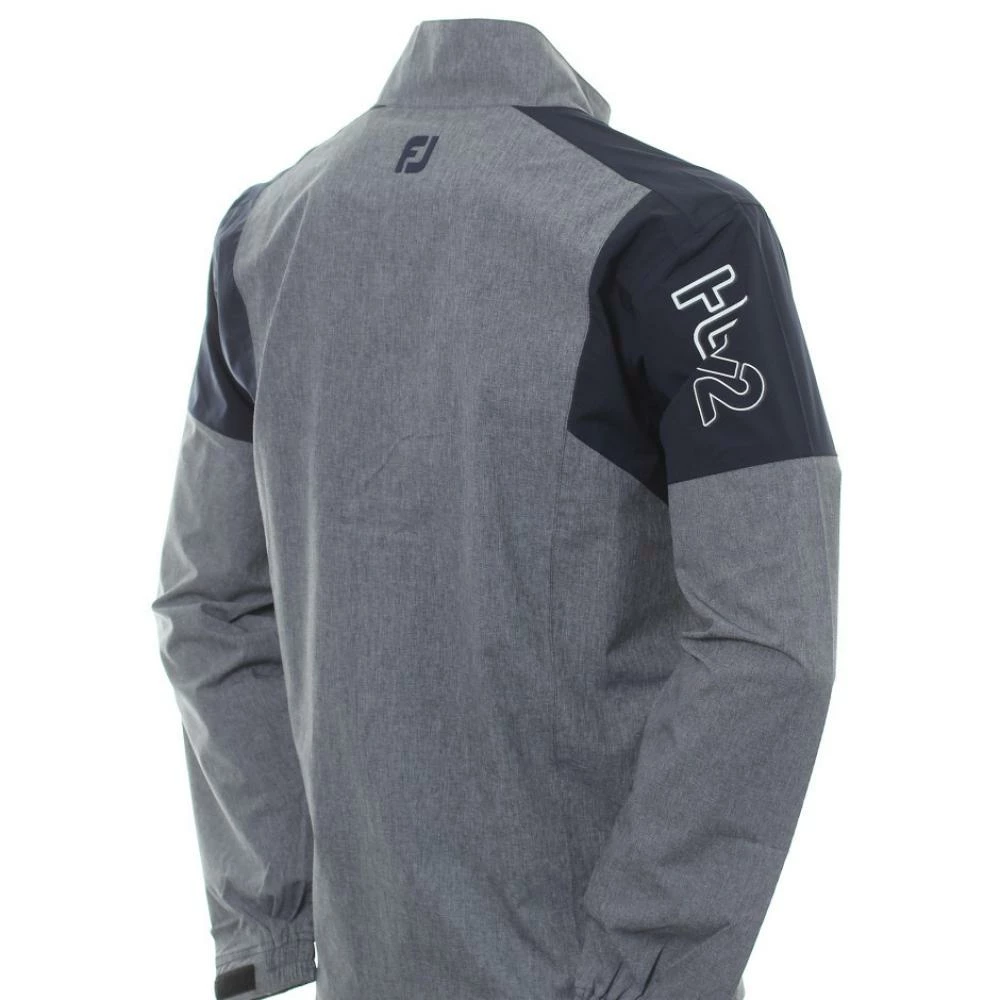 Footjoy HLV2 Waterproof Rain Jacket Grey 95047 3 Footjoy HLV2 Waterproof Rain Jacket Grey 95047 - Image 3