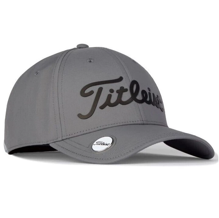 Titleist Performance Ball Marker Golf Cap Charcoal 1 Titleist Performance Ball Marker Golf Cap Charcoal
