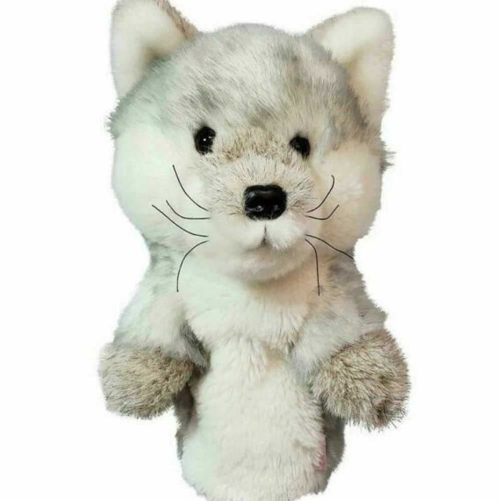 Brand Fusion Daphnes Silver Fox Driver Headcover 1 Brand Fusion Daphnes Silver Fox Driver Headcover