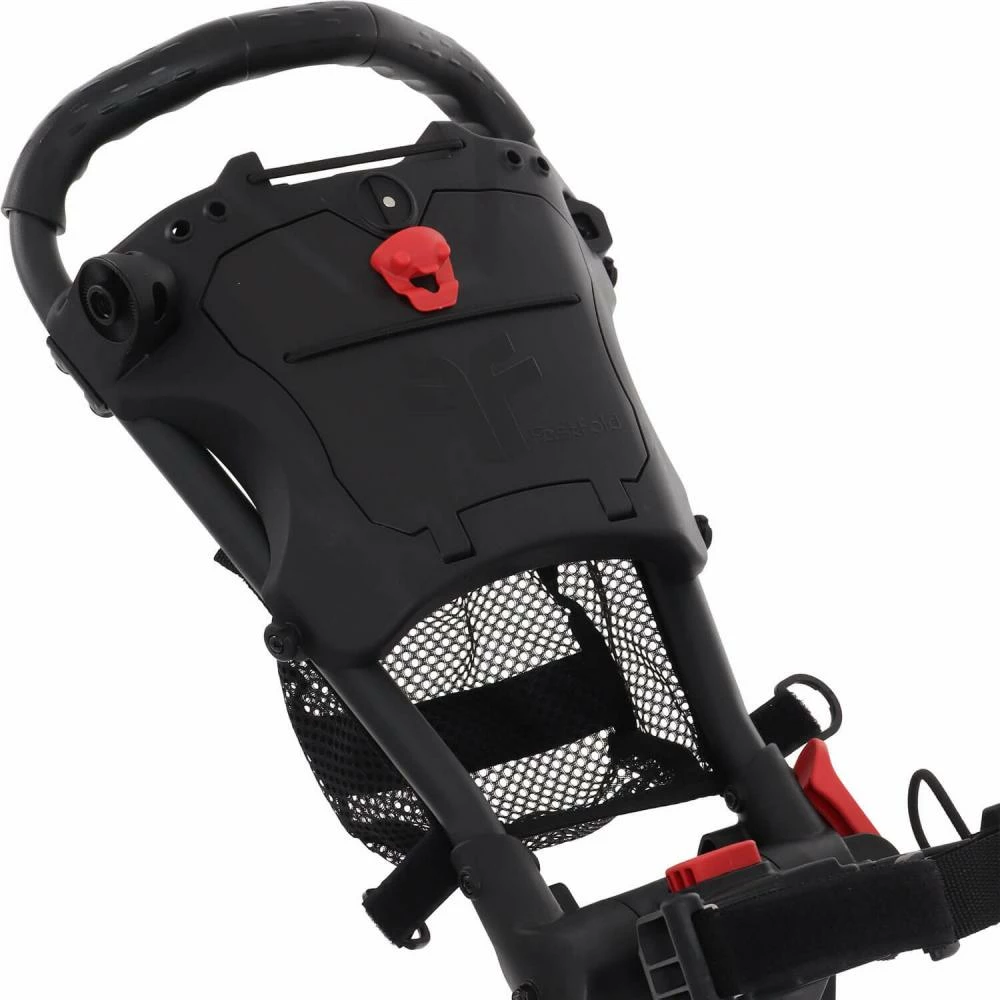 Fastfold Square Golf Cart Trolley Charcoal/Black 2 Fastfold Square Golf Cart Trolley Charcoal/Black - Image 2