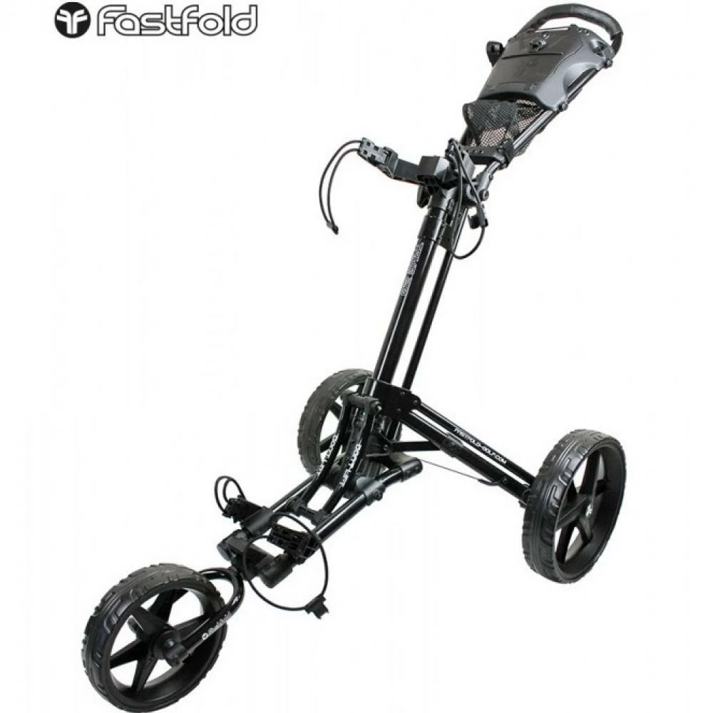 Fastfold Trike 2.0 Golf Trolley Black 1 Fastfold Trike 2.0 Golf Trolley Black