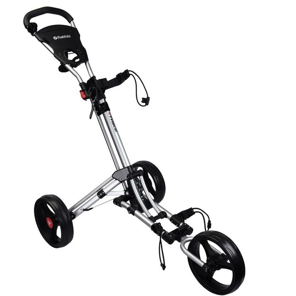 Fastfold Trike 2.0 Golf Trolley Silver 1 Fastfold Trike 2.0 Golf Trolley Silver