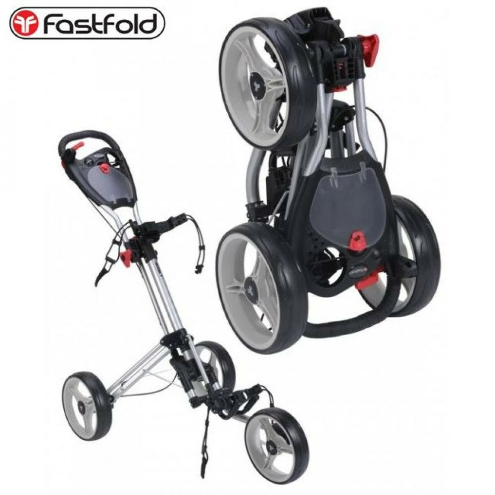 Fastfold Trike 2.0 Golf Trolley Silver 2 Fastfold Trike 2.0 Golf Trolley Silver - Image 2
