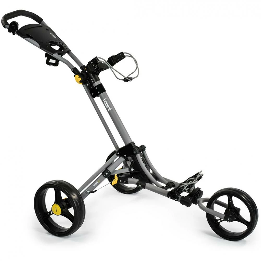 Masters I-Cart Go Golf Trolley Grey/Black 1 Masters I-Cart Go Golf Trolley Grey/Black