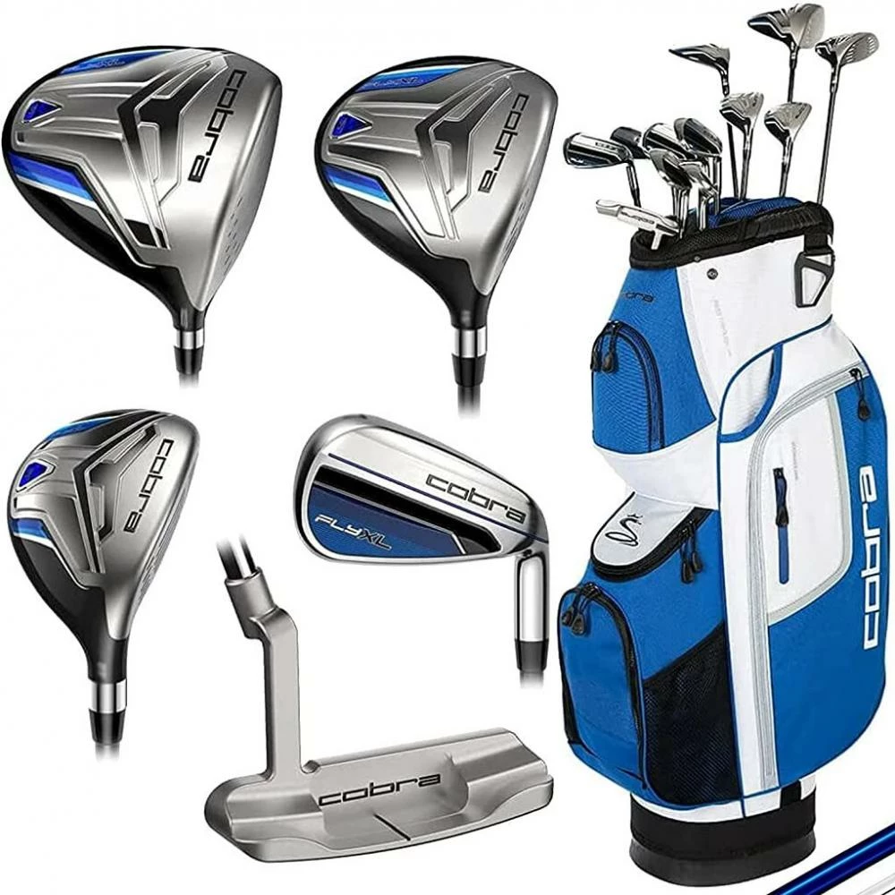 Cobra Golf Cobra Fly XL Golf 11 Piece Package Set Steel Irons (Cart Bag) 3 Cobra Golf Cobra Fly XL Golf 11 Piece Package Set Steel Irons (Cart Bag) - Image 3