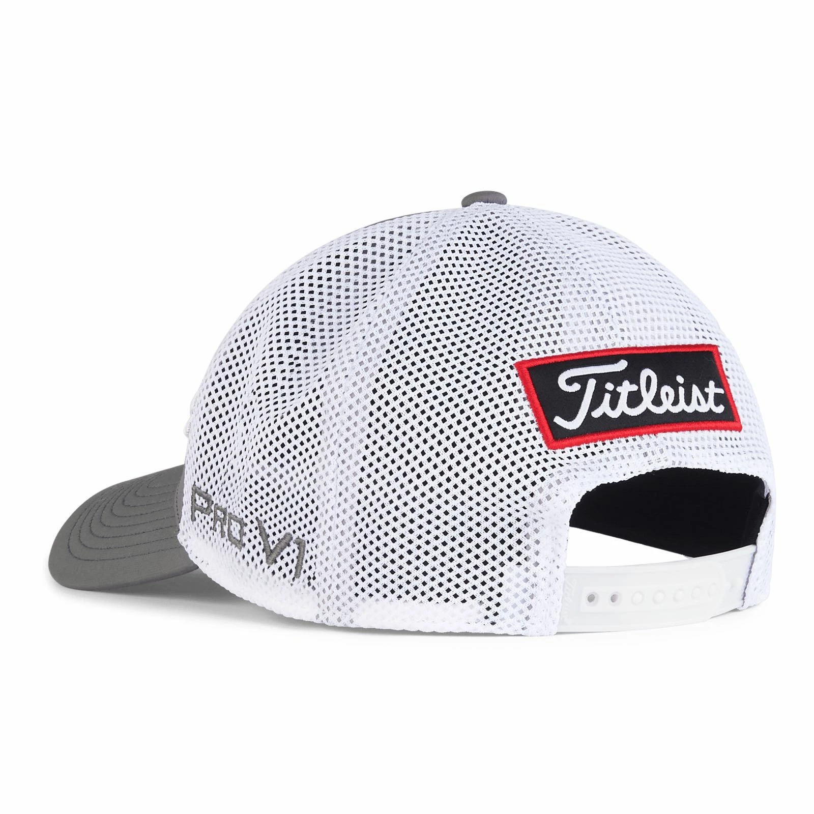 Titleist Performance Meshback Golf Cap 2023 (White Grey) 2 Titleist Performance Meshback Golf Cap 2023 (White Grey) - Image 2