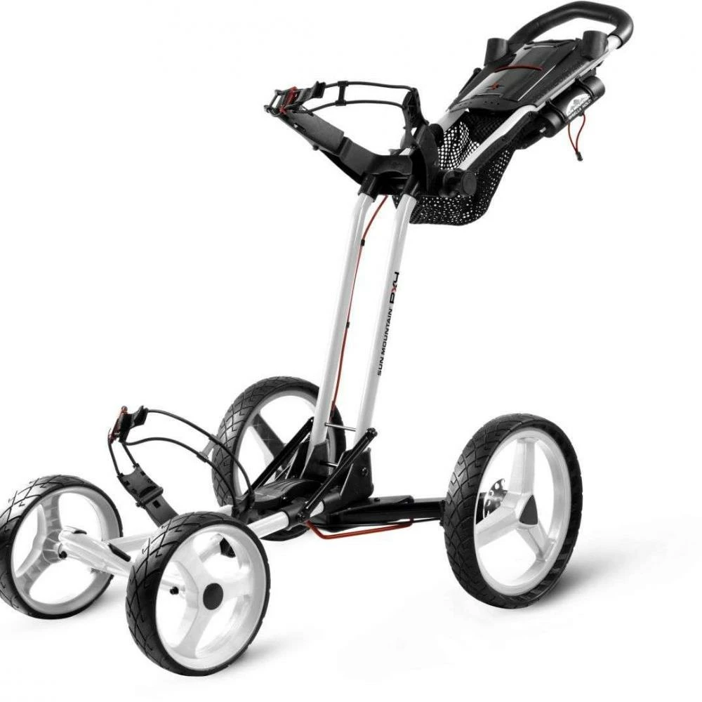 Sun Mountain Pathfinder PX4 Push Trolley White 1 Sun Mountain Pathfinder PX4 Push Trolley White
