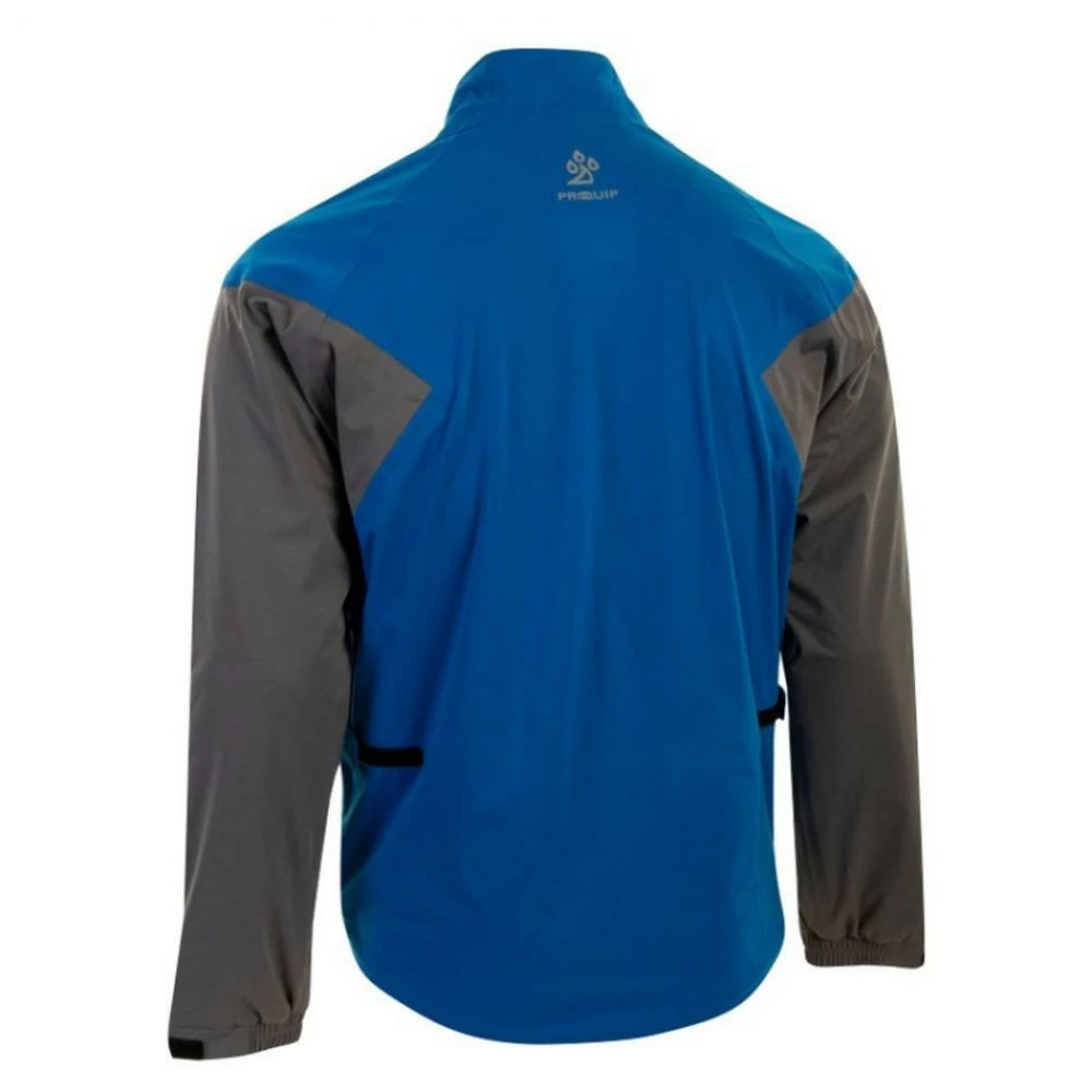 ProQuip Tourflex Elite Blue Waterproof Golf Jacket 2 ProQuip Tourflex Elite Blue Waterproof Golf Jacket - Image 2