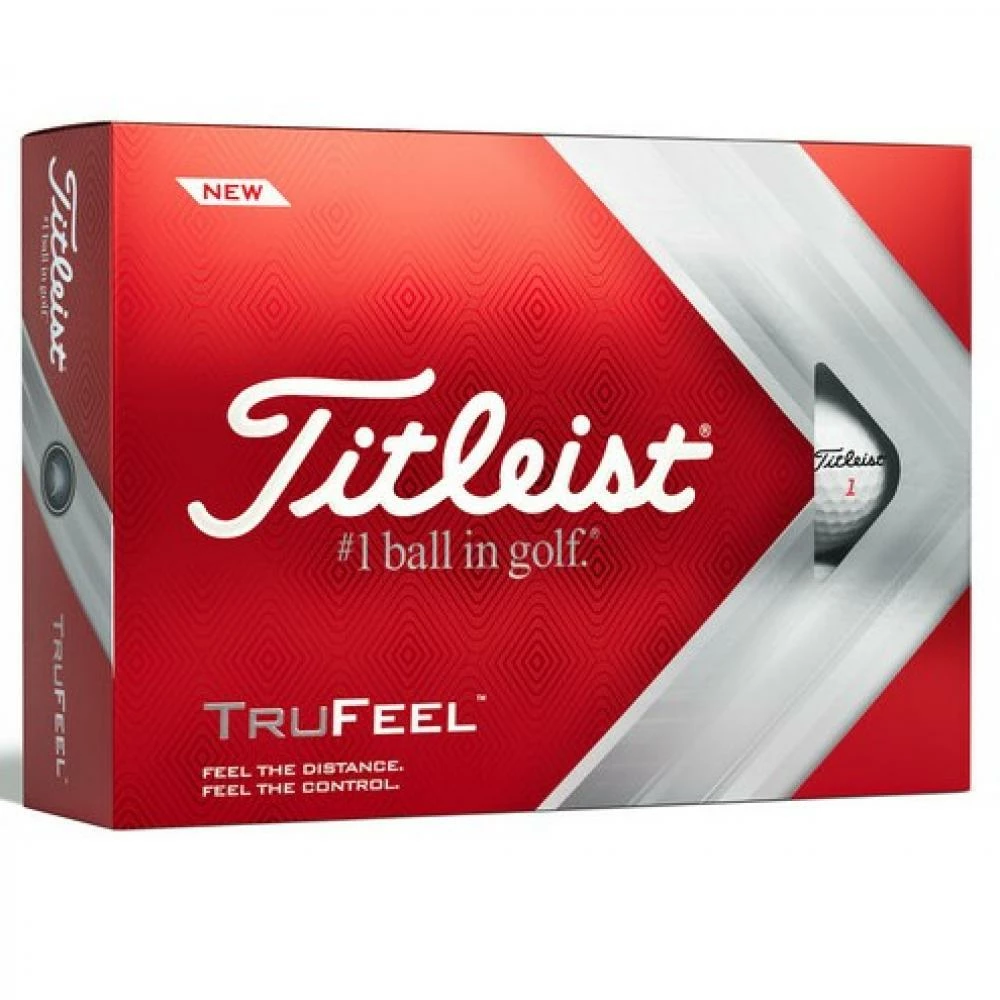 Titleist Trufeel Golf Balls White 2022 1 Titleist Trufeel Golf Balls White 2022