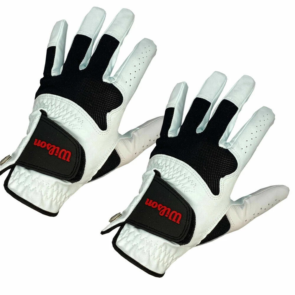Wilson Golf Wilson Advantage Leather (2-Pack) Golf Gloves 1 Wilson Golf Wilson Advantage Leather (2-Pack) Golf Gloves