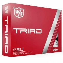 Wilson Golf Wilson Staff Triad Golf Balls (White)